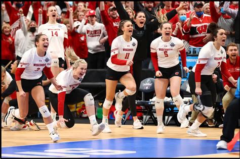 wisconsin volleyball team pictures unfiltered|Volleyball